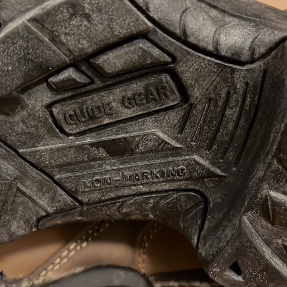 Men’s Guide Gear Leather Camo Hunting Boots - 8 - Picture 8 of 10